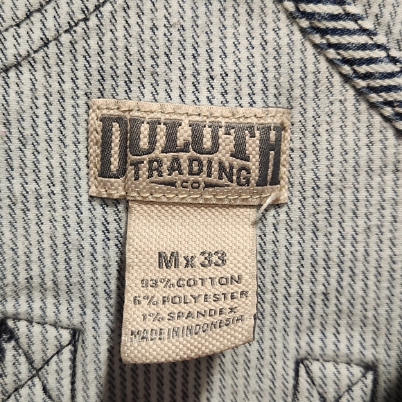 Deluth Railroad Stripe overalls - Picture 2 of 2